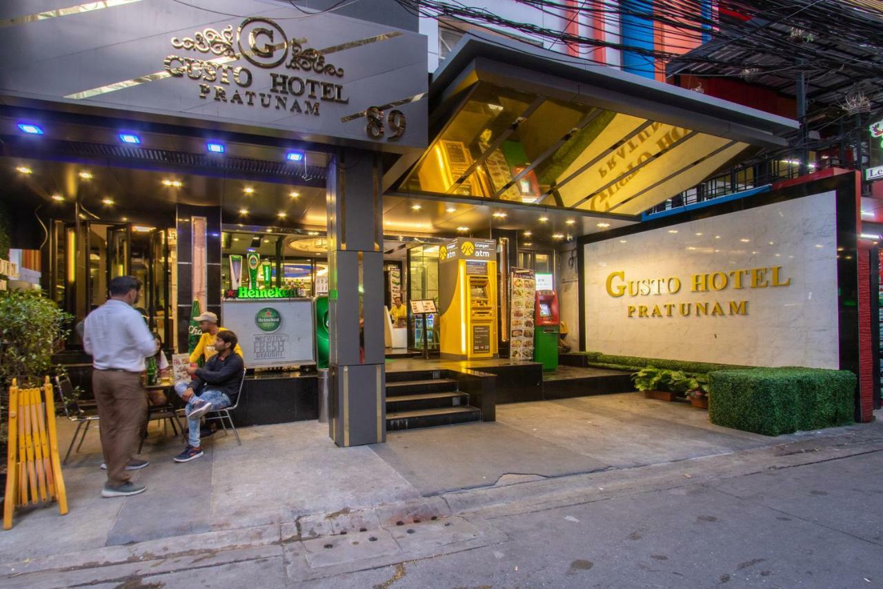 Gusto Pratunam Hotel Banguecoque Exterior foto